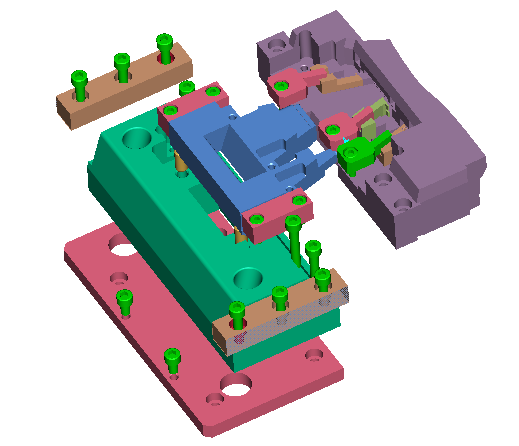 經典塑料模具結構案例欣賞,你就是工作了